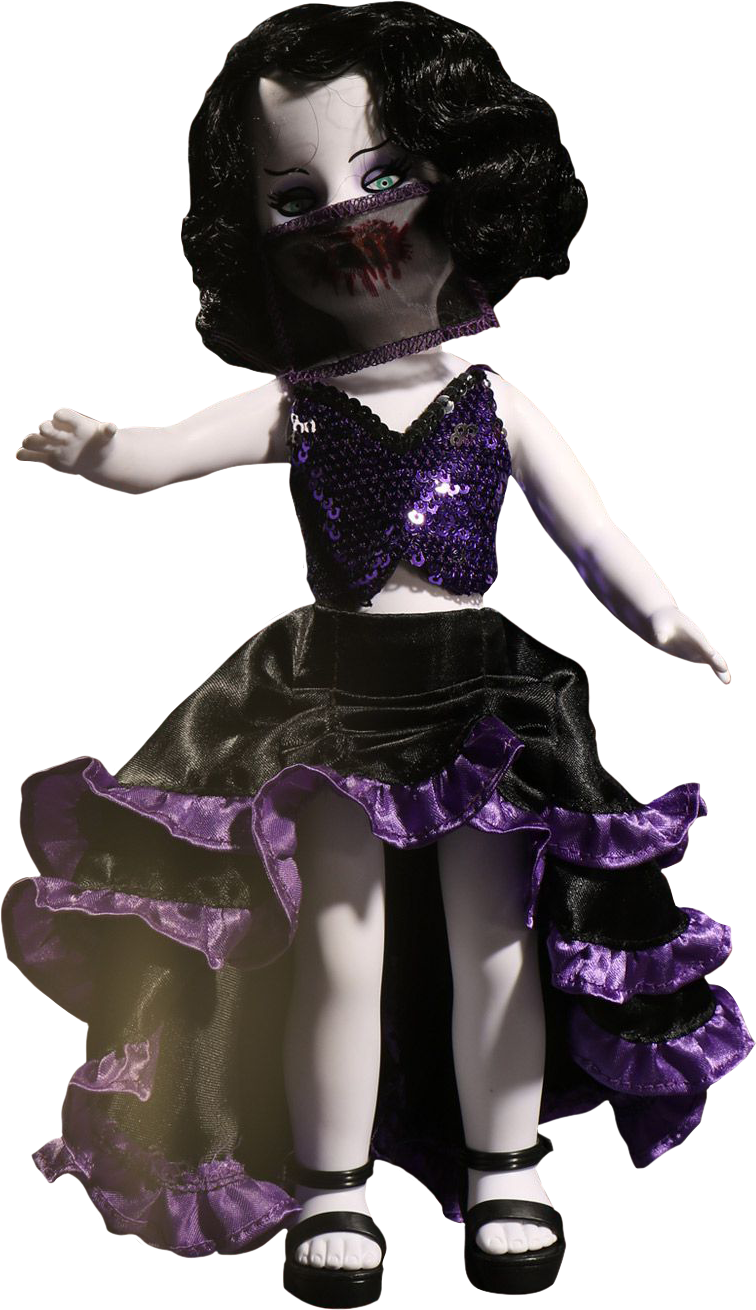 Living Dead Dolls - Living Dead Dolls Series 33 Moulin Morgue: Ella Von (756x1310), Png Download