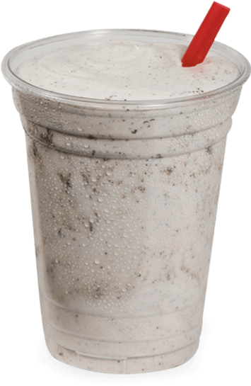 Oreo Thick Shake - Oreo Milkshake In Plastic Cup (600x600), Png Download
