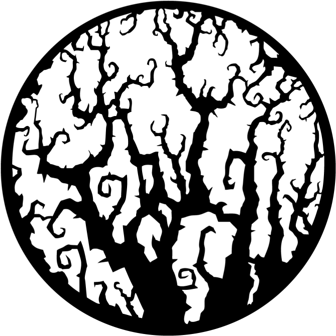 J - Hopgood - Gnarly Thorns - Circle (800x800), Png Download