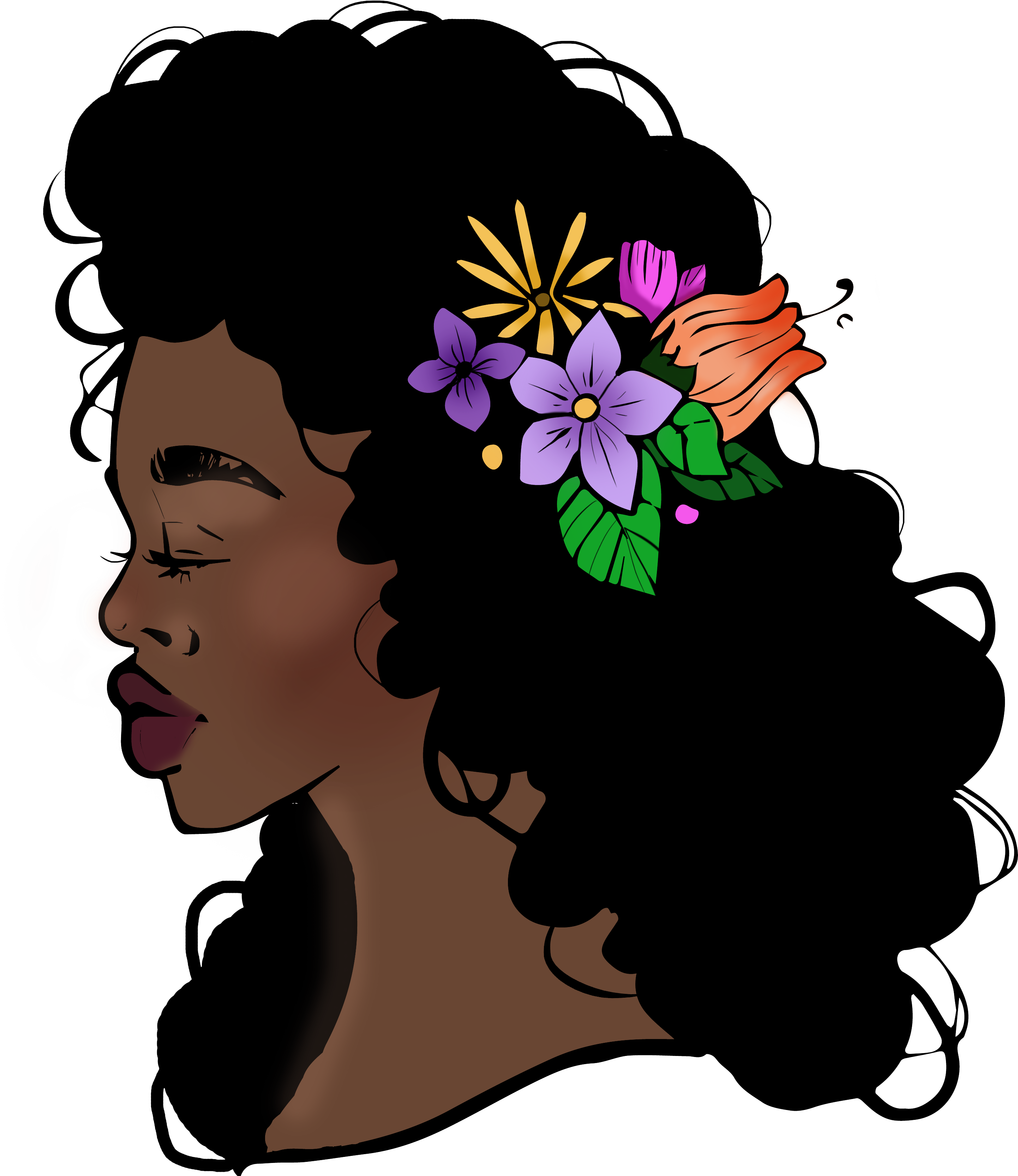 "for The Beauty Of The Rose, We Also Water The Thorns" - Illustration (3550x3553), Png Download
