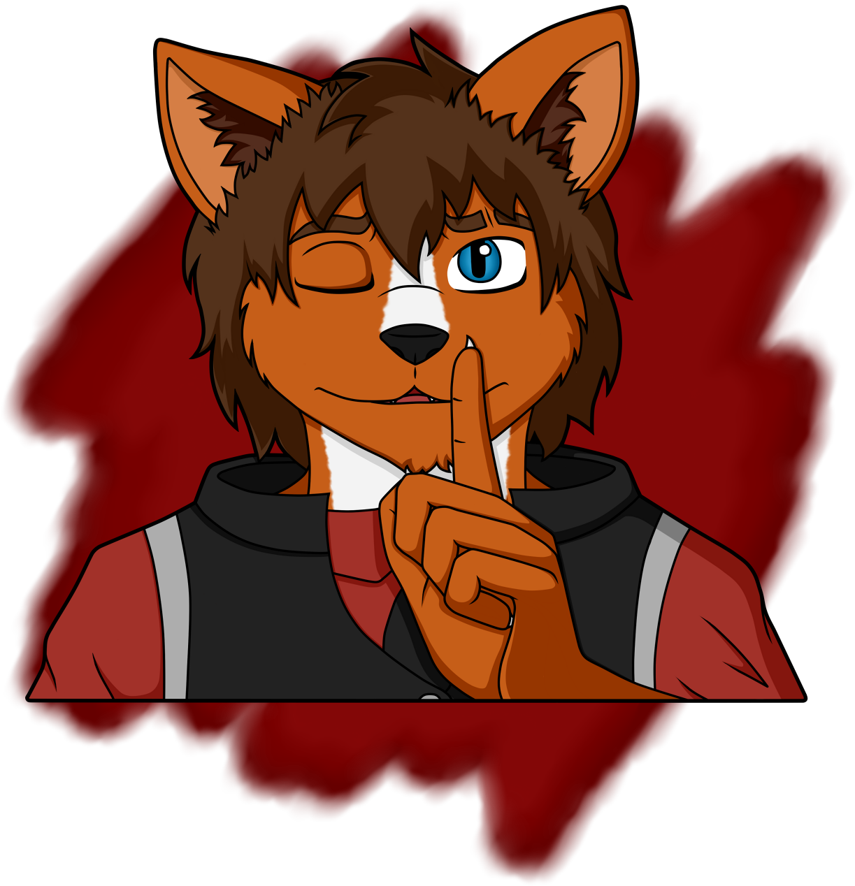 Shhh - - - Cartoon (1280x1280), Png Download