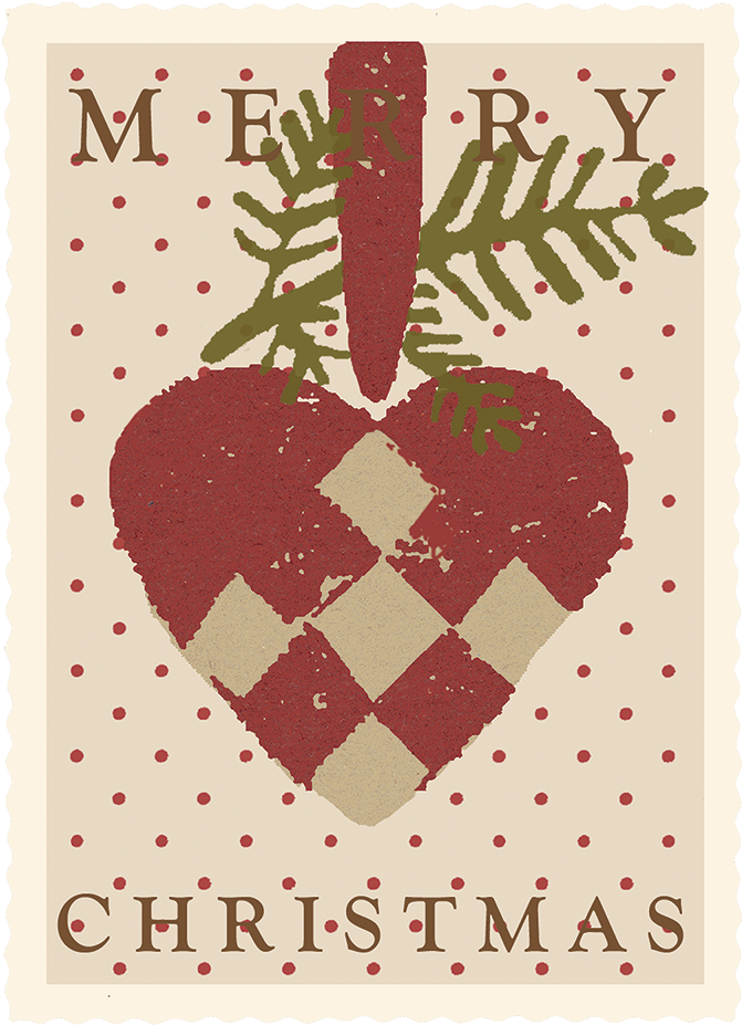 Braided Heart Gift Tag - Maileg Til Og Fra Kort - Flettet Hjerte - Off White (1200x1000), Png Download