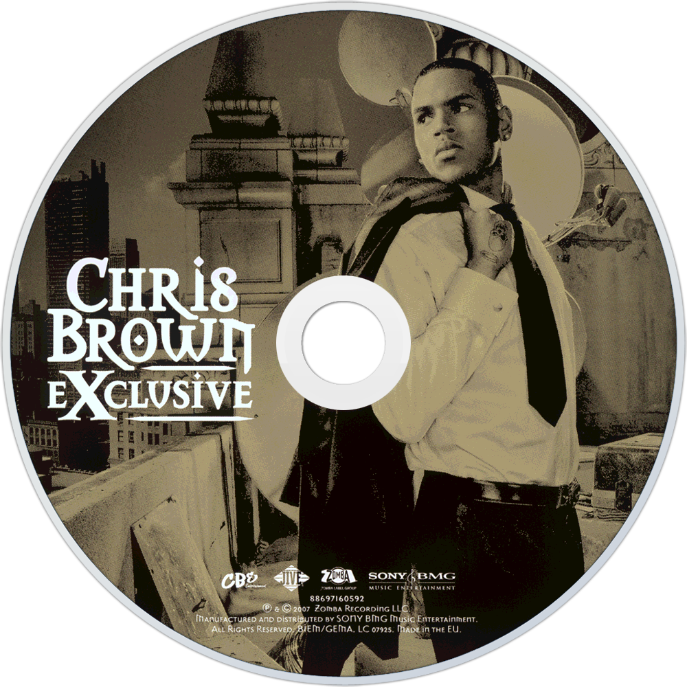 Chris Brown Exclusive Cd Disc Image - Chris Brown Exclusive Cd (1000x1000), Png Download