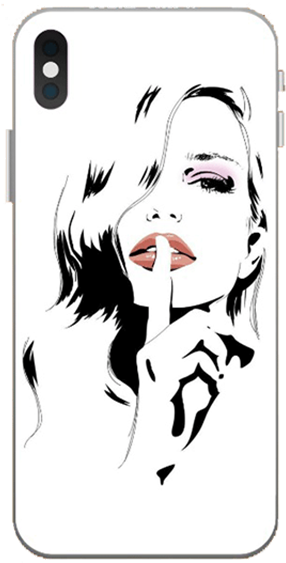 Shhh Girl Mobile Cover - Cute 2 - Tote Bags (700x700), Png Download