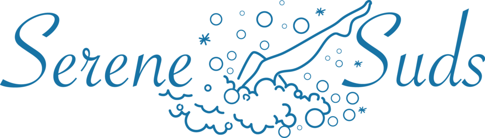 Serene Suds [color 1773a5 (1000x285), Png Download