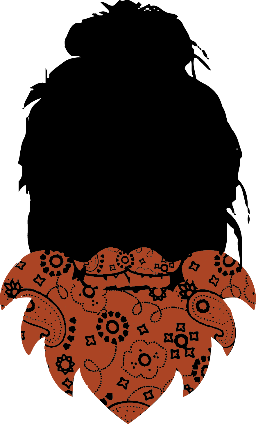 Creative Beard - Illustration (881x1462), Png Download