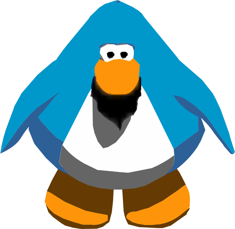 Shadow Beard Sprites - Club Penguin .png (872x800), Png Download