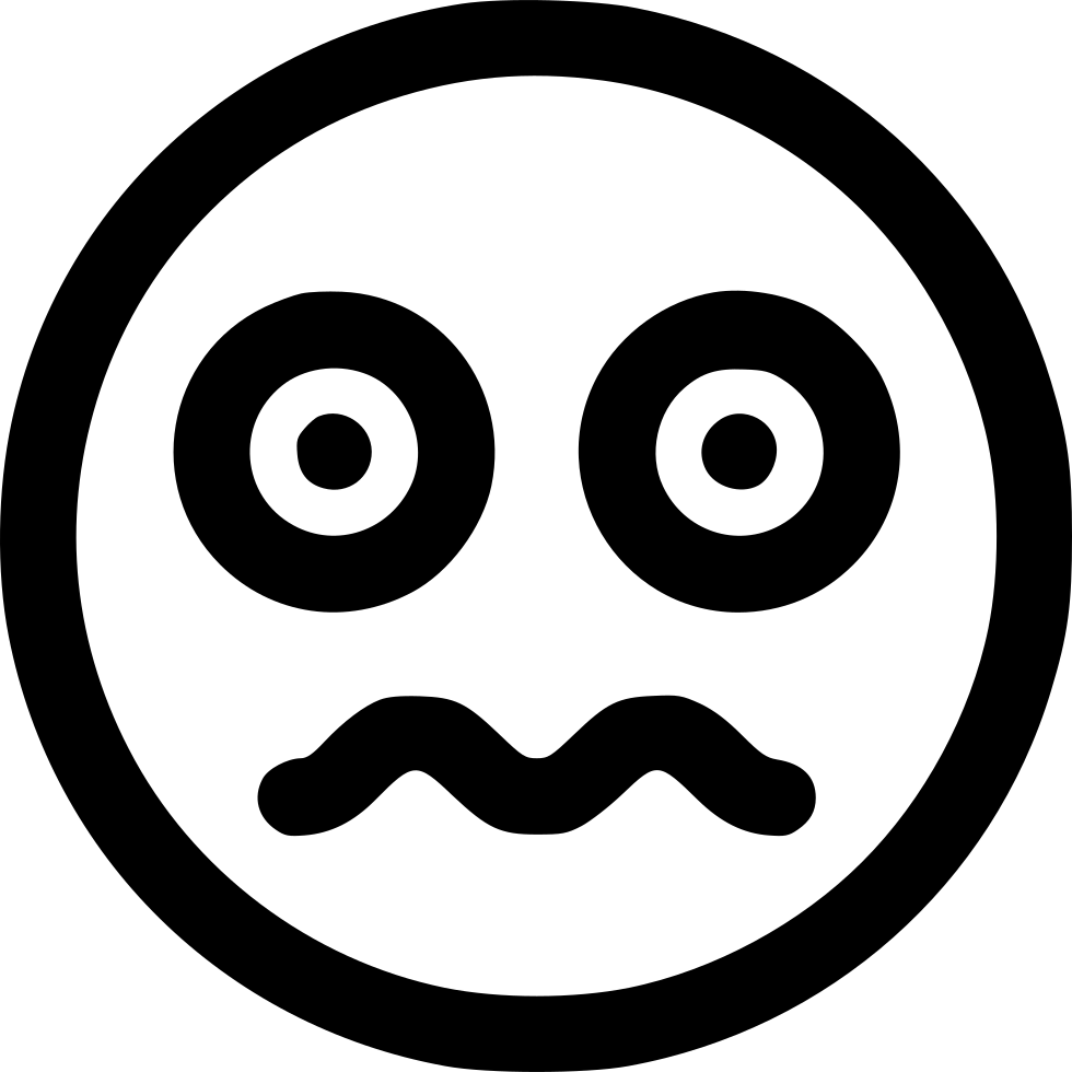 Png File - Heart Eyes Emoji Black And White (980x980), Png Download