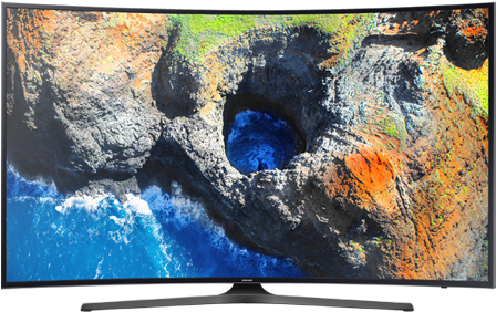 Uhd Tv - Samsung Mu6300 Series - 50" Curved Led Smart Tv - 4k (488x488), Png Download