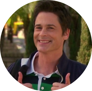 Chris Traeger - Portable Network Graphics (369x367), Png Download