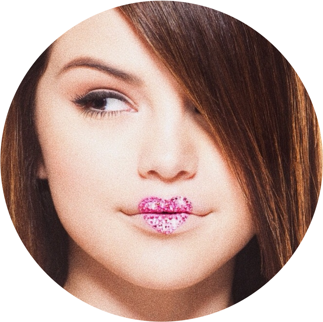 Ckhcvzm - Selena Gomez Kiss And Tell (1080x1080), Png Download