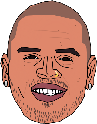 Chris Brown (320x407), Png Download