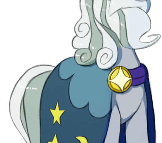 Vistamage, Beard, Cloak, Clothes, Facial Hair, Hat - My Little Pony: Friendship Is Magic (800x491), Png Download