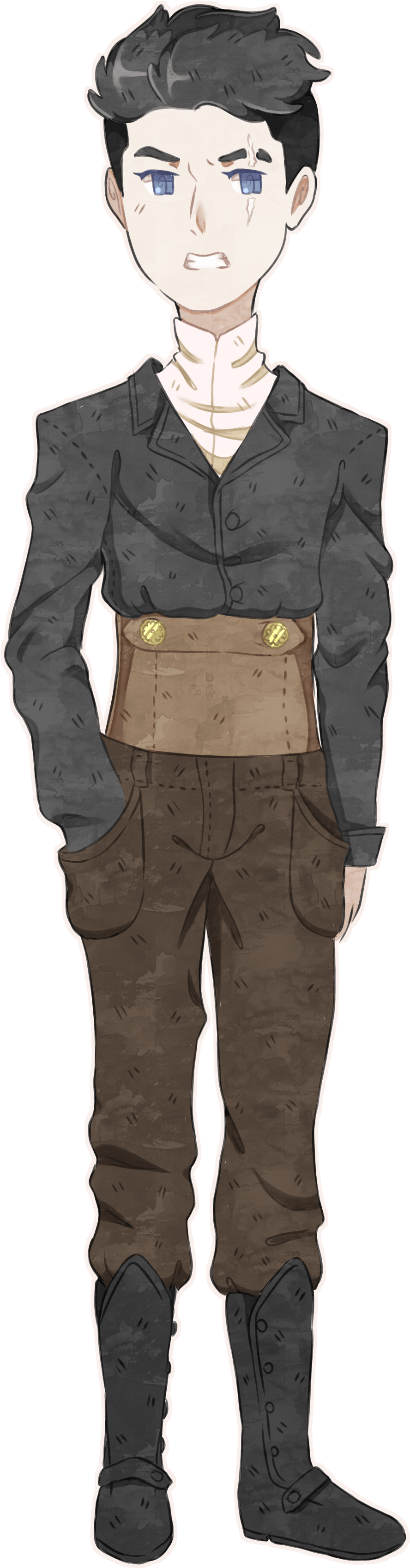 Soldier (958x3494), Png Download