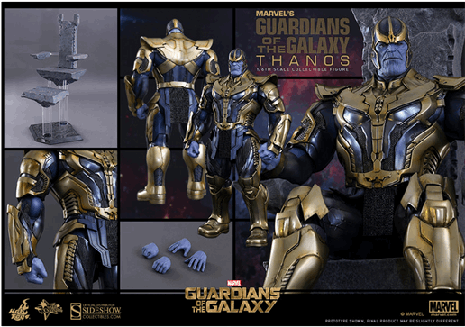 Guardians Of The Galaxy - Gotg Hot Toys Thanos (600x600), Png Download