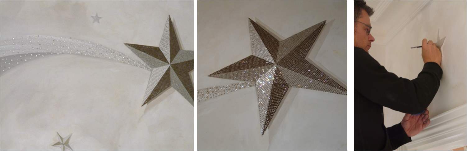 Magical Nursery Interior Design By Laura Mccree - Motif (1502x487), Png Download