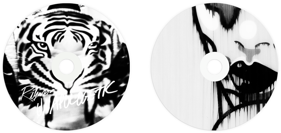 Mvm's Beautiful Rihanna Illustration Was Remixed By - Rihanna - Unapologetic Cd (turkey Import) Like New (960x503), Png Download