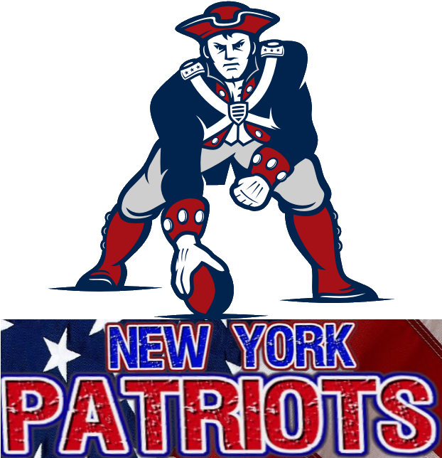 August 21, 2016 621 × 650 New York Patriots - New England Patriots Logo Concept (621x650), Png Download