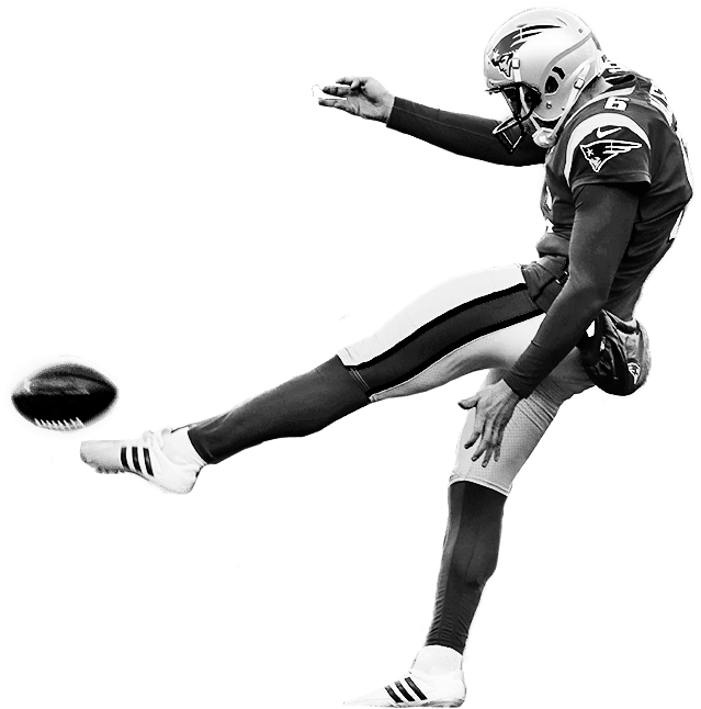 Go Pats - Football Player (639x646), Png Download