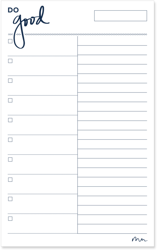 Dogood-notepad (1000x1000), Png Download
