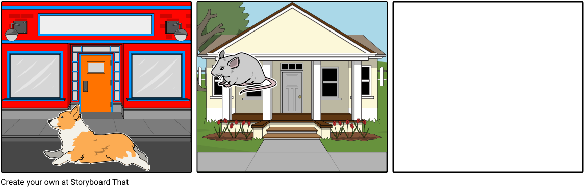 Corgi - Cartoon (1164x385), Png Download