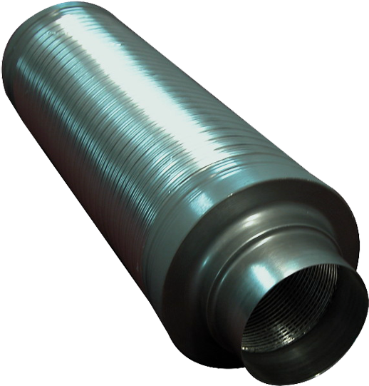 10 X 30 Duct S 4d6182d6d8c18 V=1524674825 - System Air 200mm 8-inch Flexible Silencer (596x600), Png Download