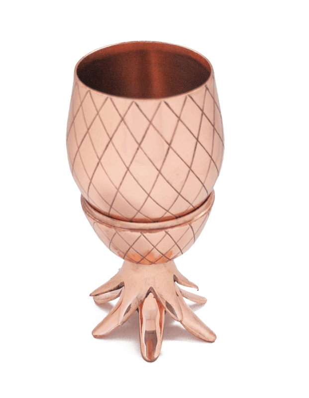 W&p Design Pineapple Tumbler - W&p Design Pineapple Tumbler, 12 Oz In Copper (1000x1000), Png Download