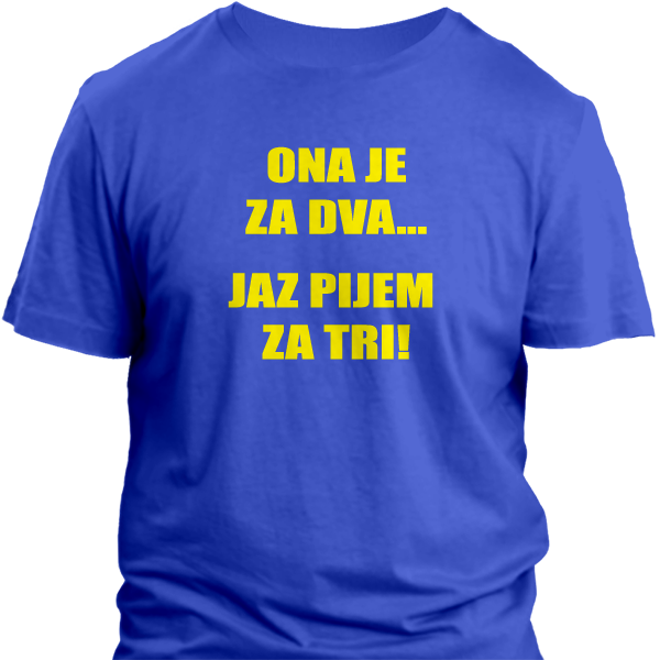 Ona Je Za Dva, Jaz Pijem Za Tri - Keep Calm And Love Basketball T Shirt (600x600), Png Download