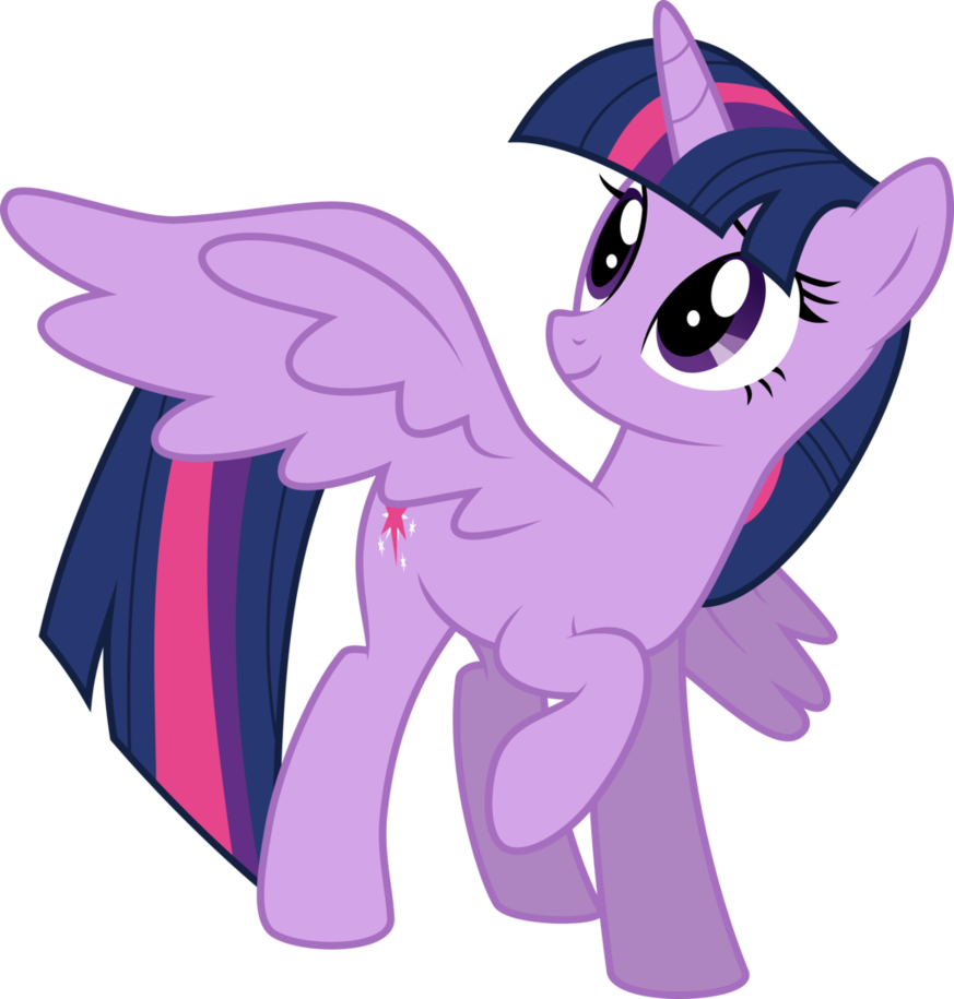 Svg File - My Little Pony Princess Twilight (873x915), Png Download