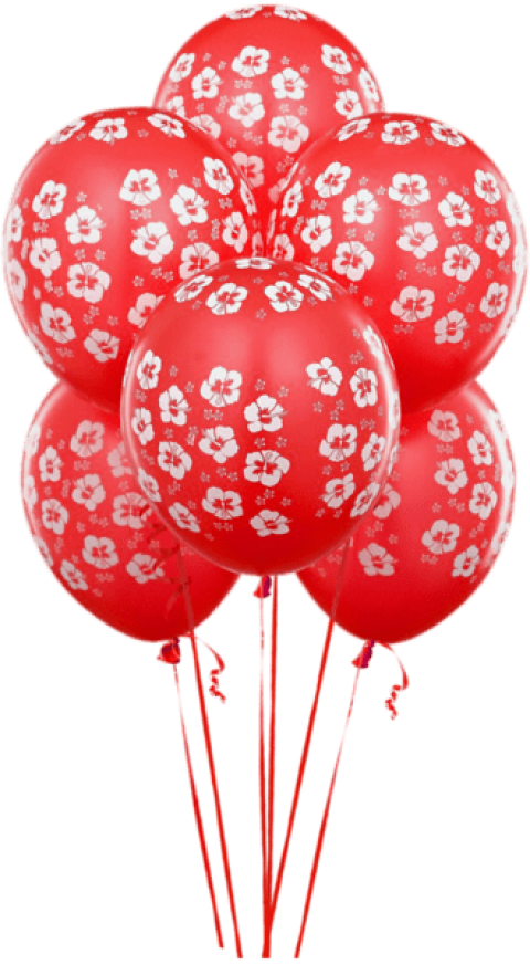 Free Png Transparent Red Balloons Png Images Transparent - Transparent Balloons Red And White Png (480x873), Png Download