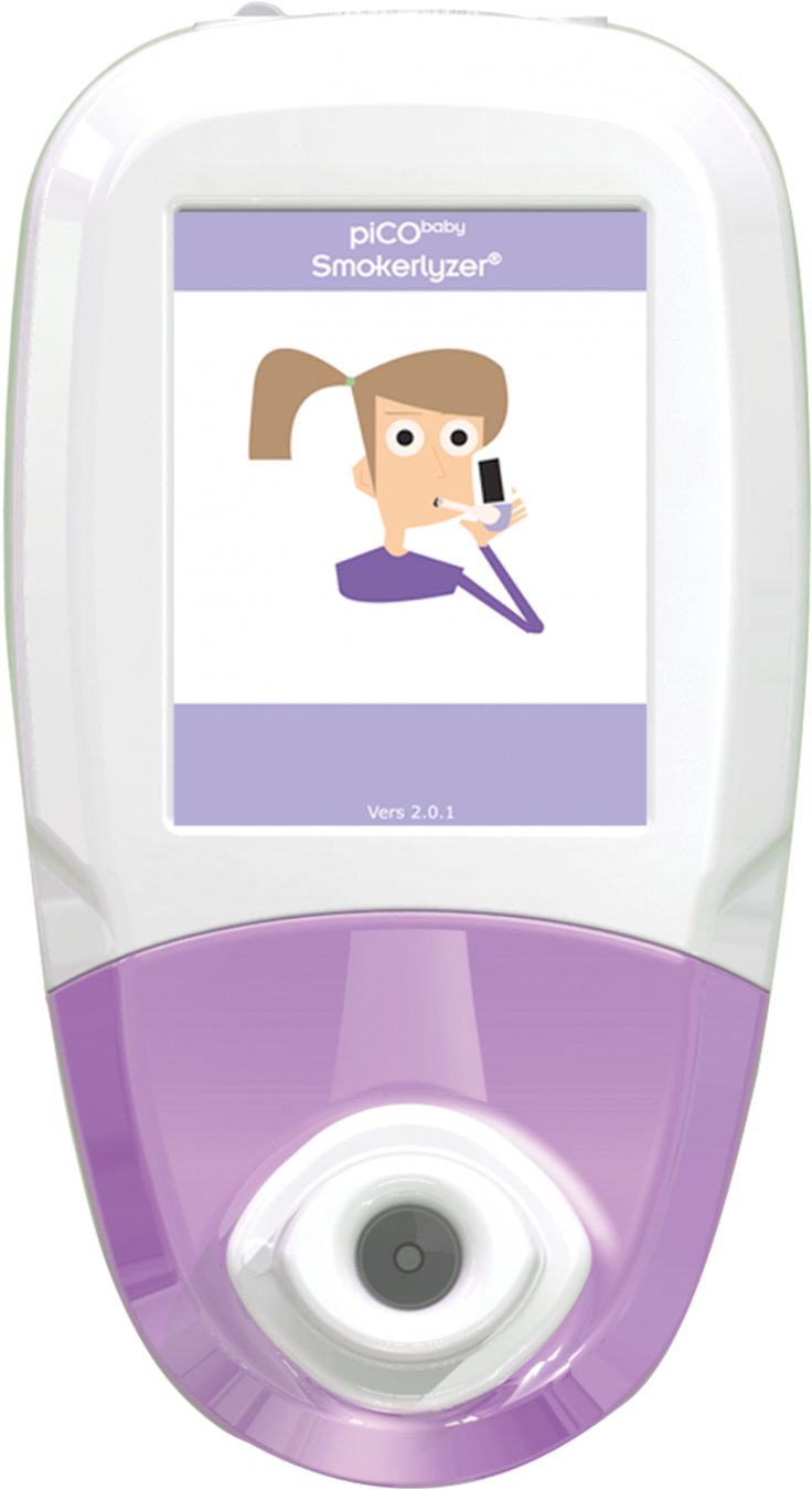 Picobaby™ Smokerlyzer Breath Co Monitor For Maternity - Bedfont New Pico Co Monitor Smokerlyzer (900x1799), Png Download