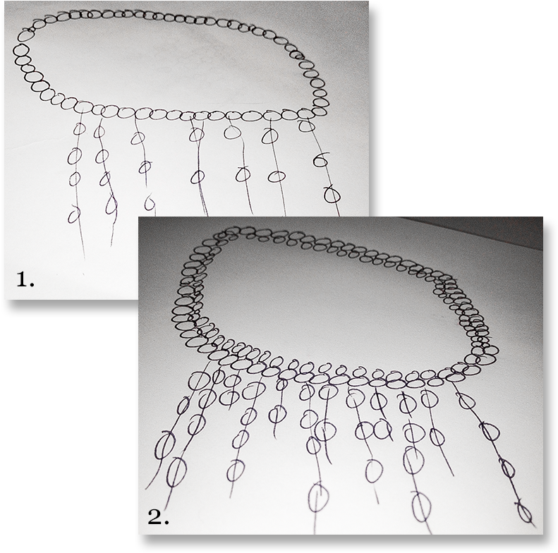 Some Of The Beads Photos Of Sketches Client Sent To - Sketch (800x800), Png Download