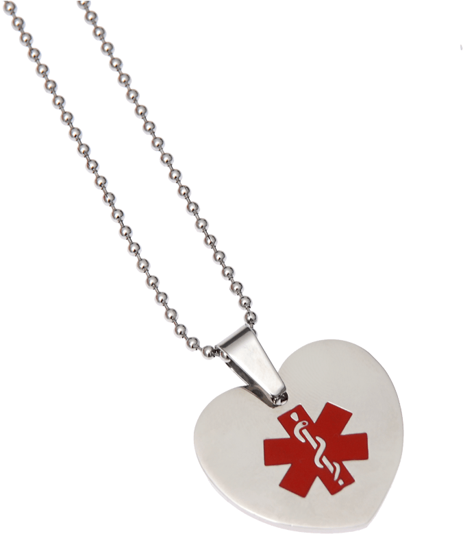Mediband Dog Tag Stainless Steel (800x800), Png Download