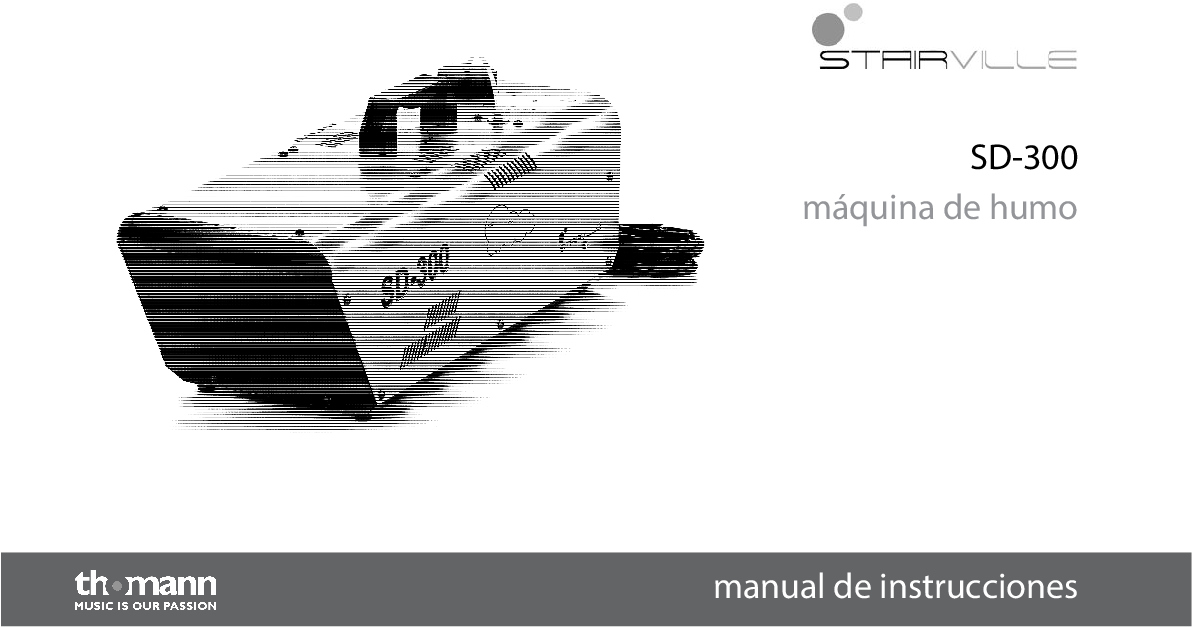 Maquinas De Humo Sd300 Stairville (1191x842), Png Download