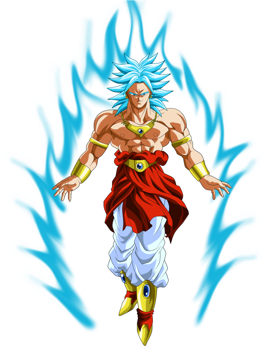 Download Transparent Download Clip Art At Clker Com - Broly Super Saiyan Leyendary (1014x1378), Png Download