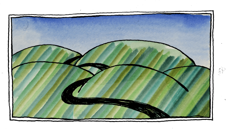 By Rachel Bass - Rudy's Country Store And Bar-b-q (1000x576), Png Download