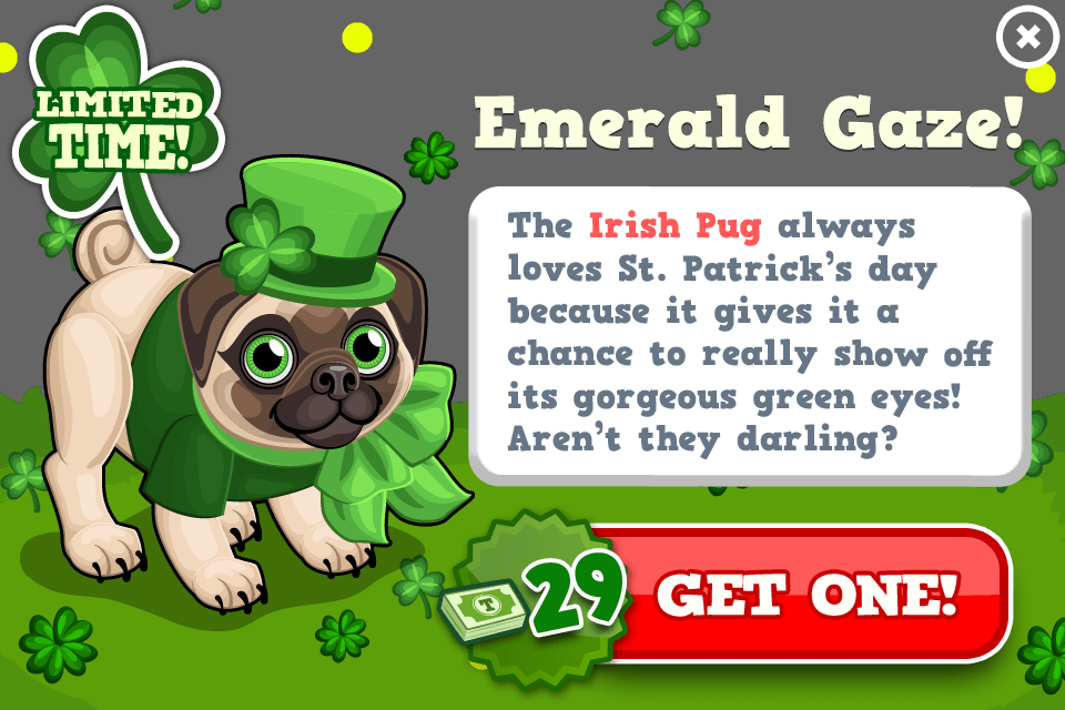 Irish Pug Modal - Really Cool Grandma Looks Like! Orn (960x640), Png Download