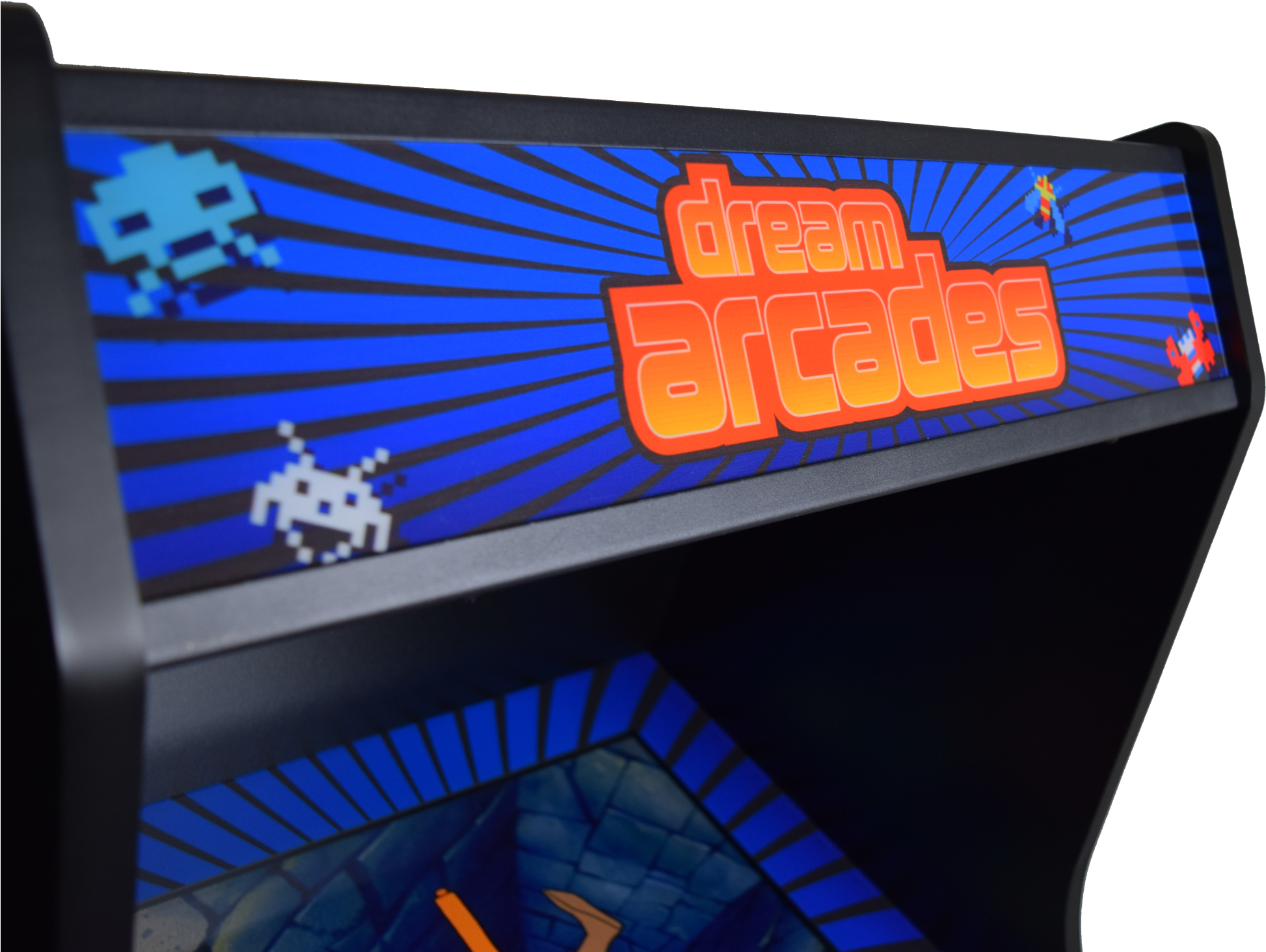 Dream Arcades Uses Only Microsoft Certified Refurbished - Space Invaders (2000x1533), Png Download