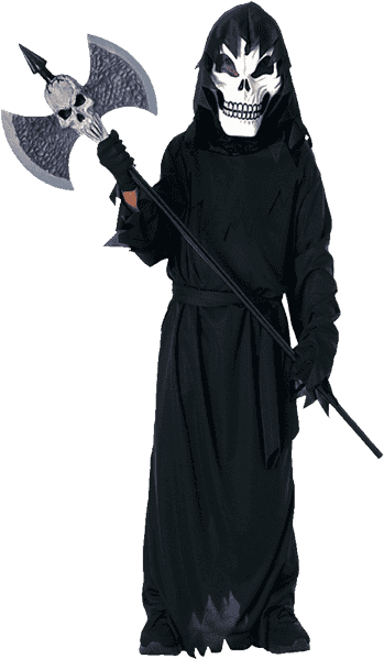 Childs Scary Skeleton Costume - Halloween Costumes Boys (600x600), Png Download