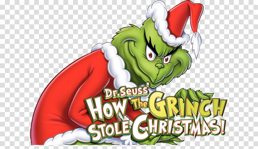 Grinch Stole Christmas Png Clipart How The Grinch Stole - Transparent Background The Grinch Transparent (900x520), Png Download