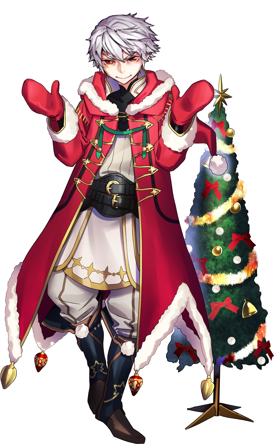 The Grinch Face Png Vector - Christmas Robin Fire Emblem Heroes (1600x1920), Png Download