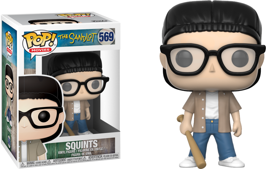 Pop Figure The Sandlot Squints - Squints Funko Pop (880x559), Png Download