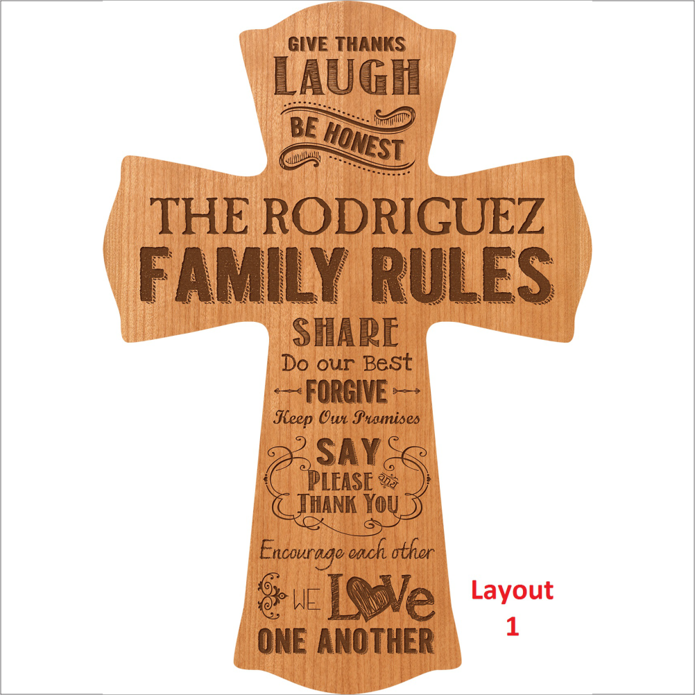 11" Wood Cross (1002x1002), Png Download