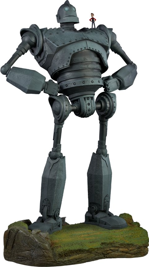 The Iron Giant Maquette By Sideshow Collectibles (480x859), Png Download