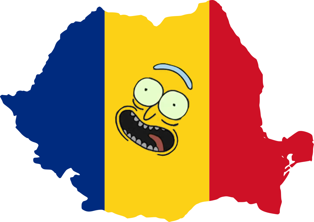 Rick , - Romania Flag Map Png (1000x707), Png Download