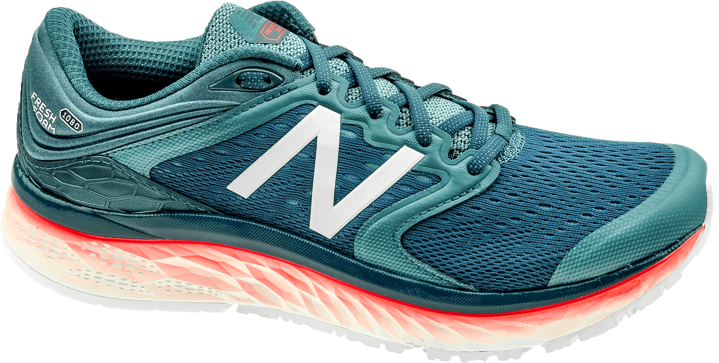 Fresh Foam 1080v8 Light Petrol/smoke Blue - New Balance Fresh Foam (800x450), Png Download