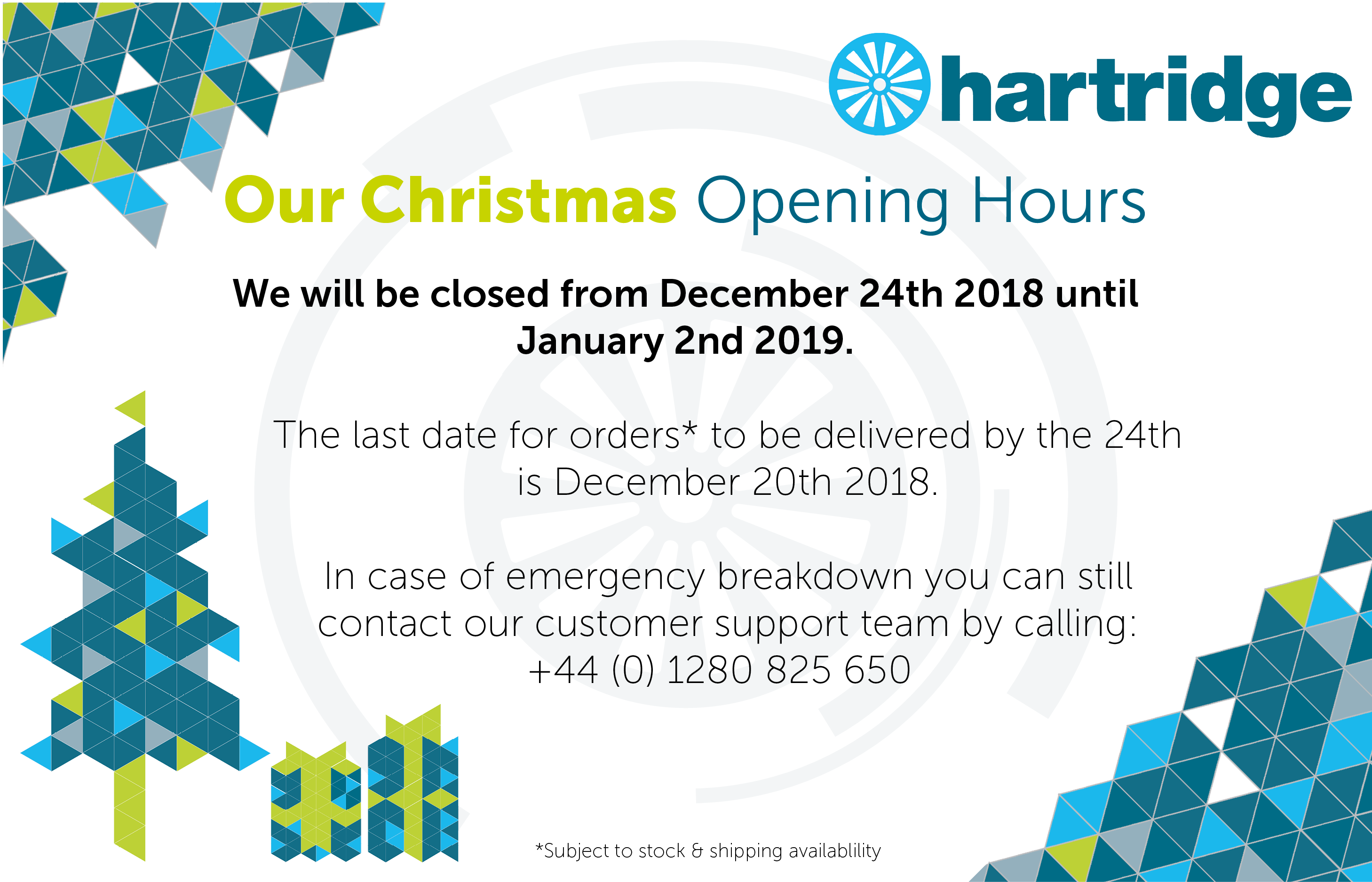 2018 Christmas Hours Slider2 - Christmas Day (2917x1875), Png Download