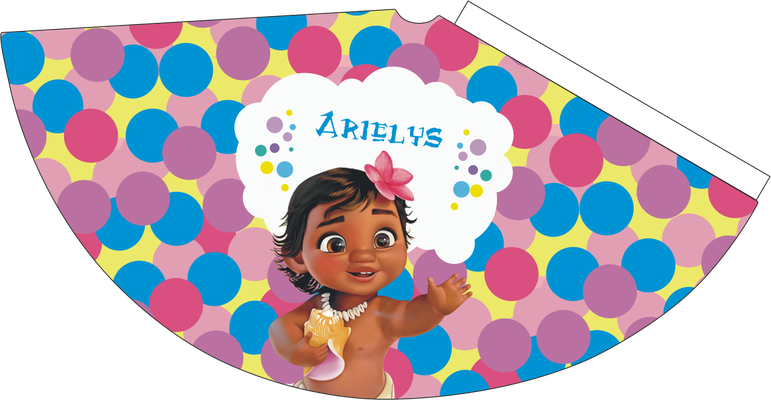 Página Web De Diseñokitdecumpleaños - Baby Moana Birthday Shirt Only (771x400), Png Download