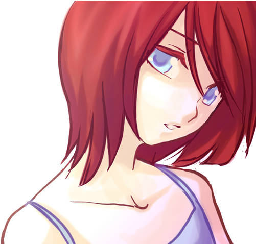 Anime Girl In Workout Clothes (650x477), Png Download