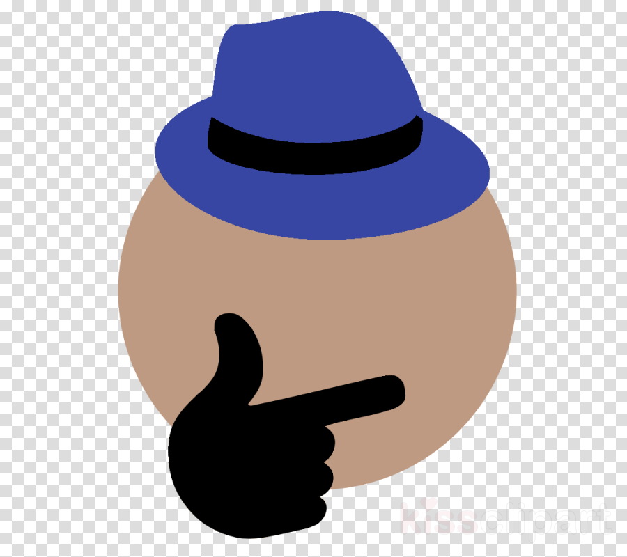 Fedora Emoji Png Clipart Emoji Emoticon Clip Art - Phone Red Icon (900x800), Png Download